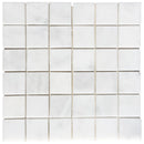 Carrara White Marble Polished Mosaic Floor and Wall Tile - Livfloors Collection