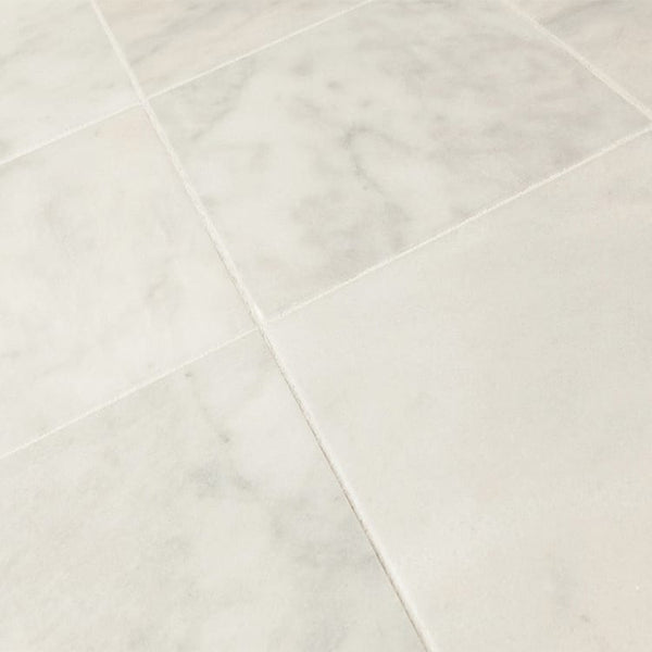 Turkish Carrara White Marble Tile Polished - Livfloors Collection