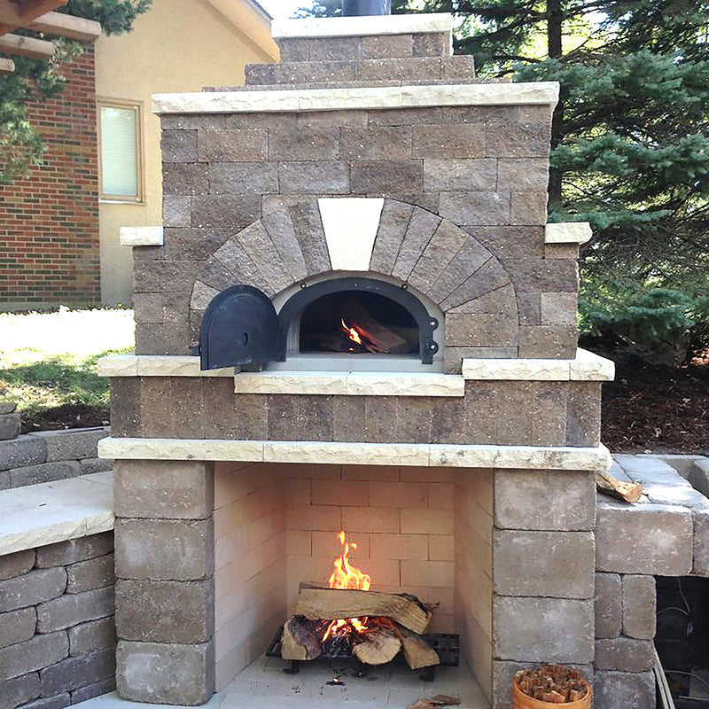 Chicago Brick Oven - CBO 500  DIY Kit | Wood Fired Pizza Oven | Flexibility Meets Affordability | 27" x 22" Cooking Surface
