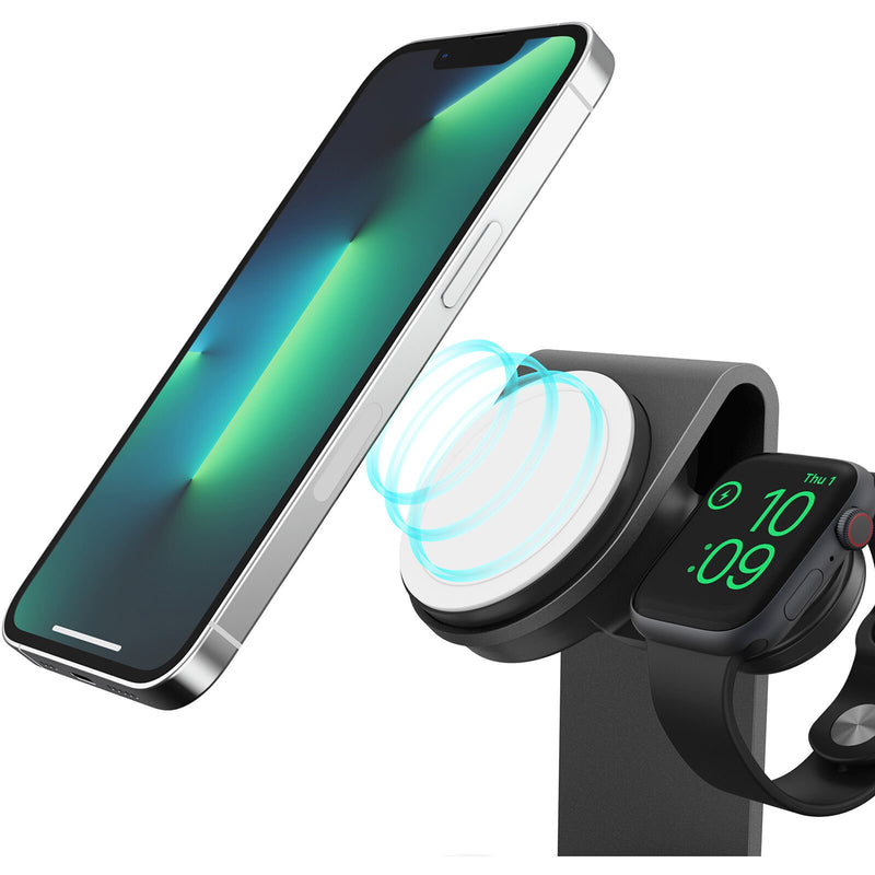 Otterbox - 3 In 1 Magsafe Wireless Charging Stand - Phantom Night