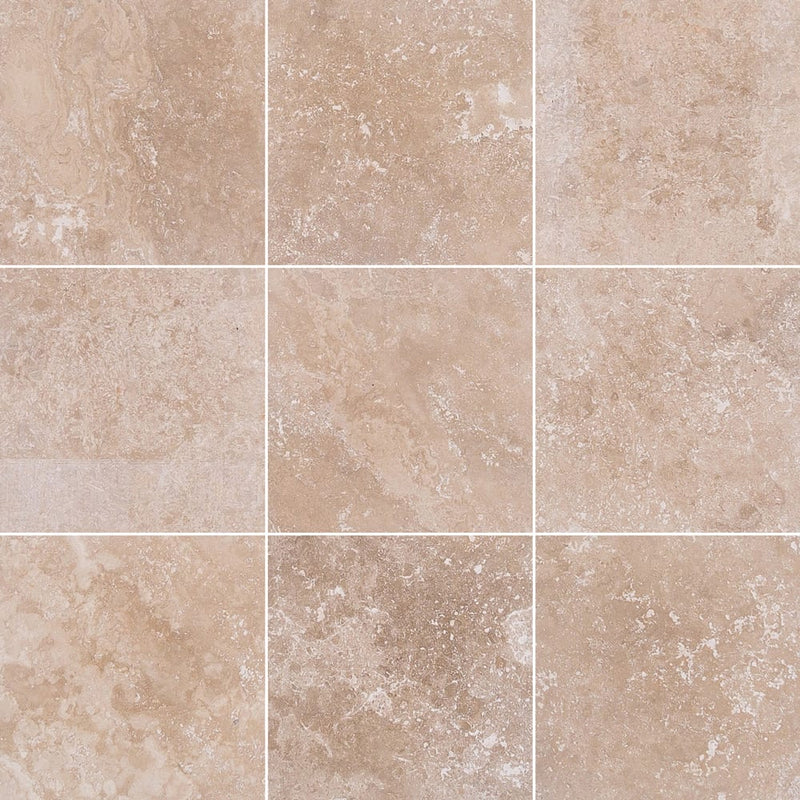 Classic Beige Travertine Honed Floor and Wall Tile - Livfloors Collection