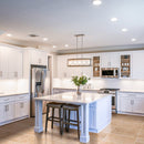 Classic Light Vein-cut Travertine Floor and Wall Tile 12"x24" - Livfloors Collection