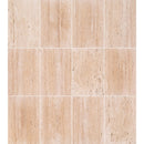 Classic Light Vein-cut Travertine Floor and Wall Tile 12"x24" - Livfloors Collection