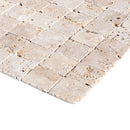Rustic Beige Travertine Tumbled Floor and Wall Tile - Livfloors Collection