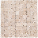 Rustic Beige Travertine Tumbled Floor and Wall Tile - Livfloors Collection