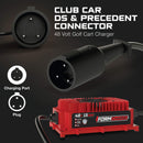 Club Car 48V 15A Golf Cart Charger - Precedent & DS - Lithium, LiFePO4, Lead Acid, AGM