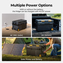 BougeRV New CRD2 V2.0 43QT Dual Zone 12V Portable Fridge