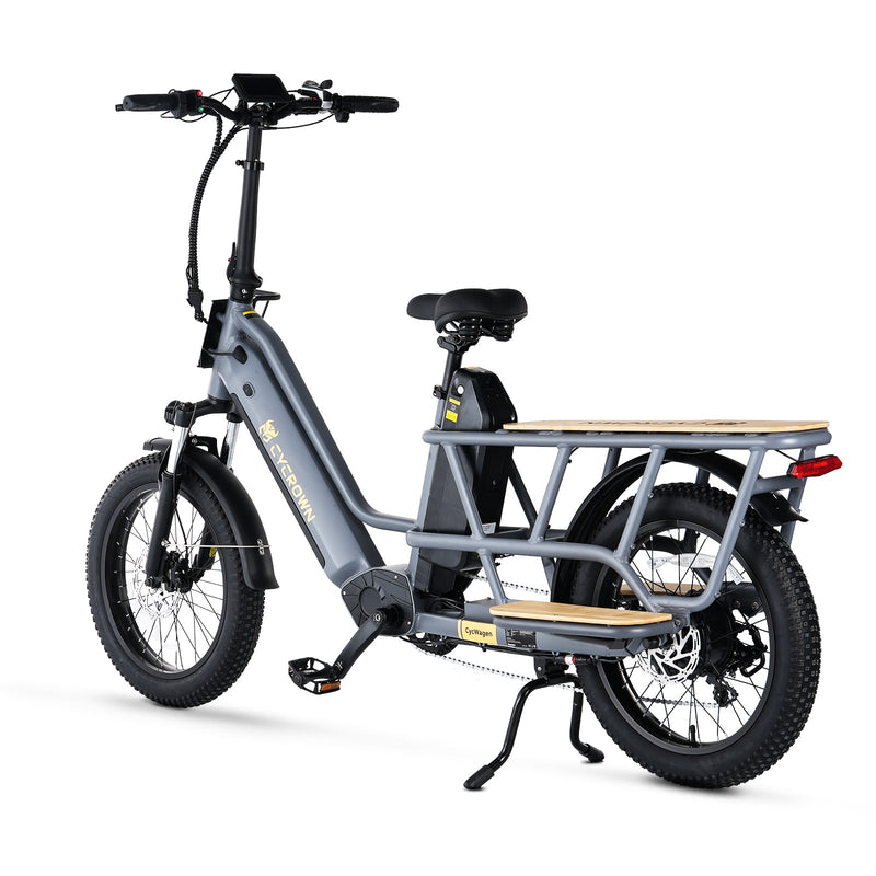 CycWagen Dual Battery Longtail Cargo Ebike