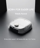 Tecbot M1 Self-Rinsing Laser Robot Vacuum Cleaner Mop with LDS + SLAM Navigation 4000 PA