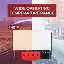 Controlador de carga solar MPPT BougeRV de 40 amperios y 12 V/24 V