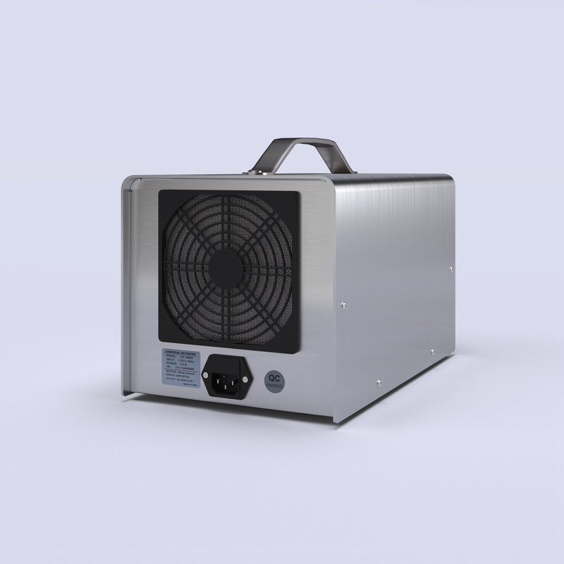 Generador de ozono y purificador de aire comercial New Comfort PLCOZ12K de acero inoxidable de 9000 a 14 000 mg/h