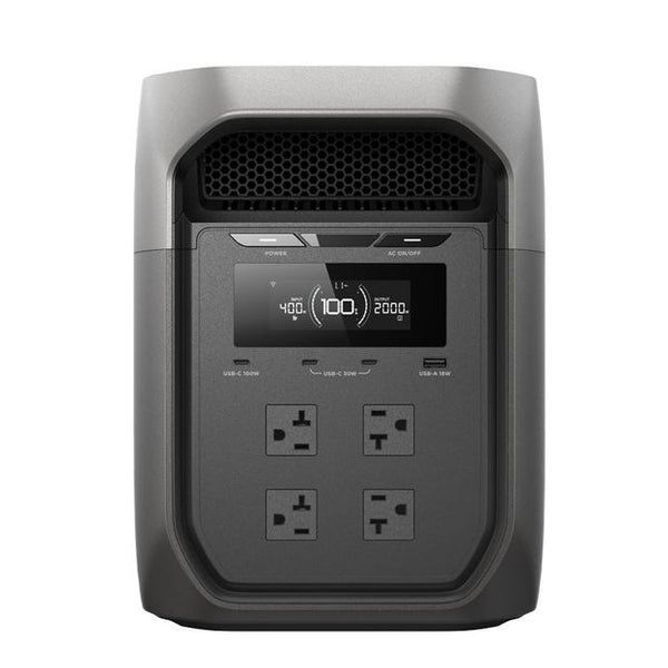 Ecoflow DELTA 3 Max - Gray | Portable Power Station | Wellbots