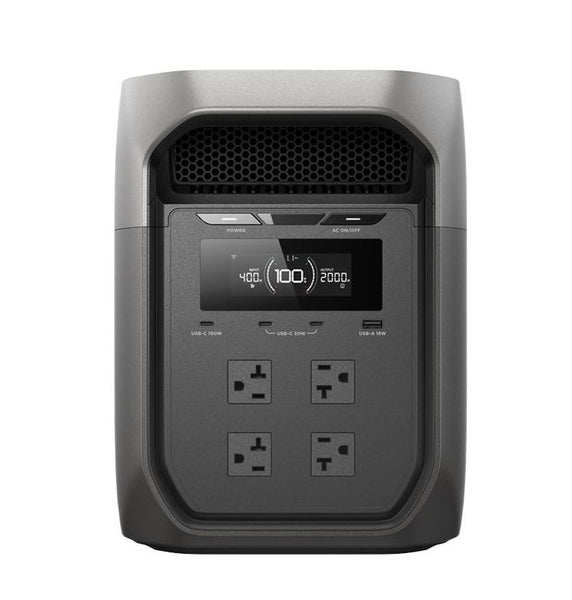 Ecoflow DELTA 3 Max - Gray | Portable Power Station | Wellbots