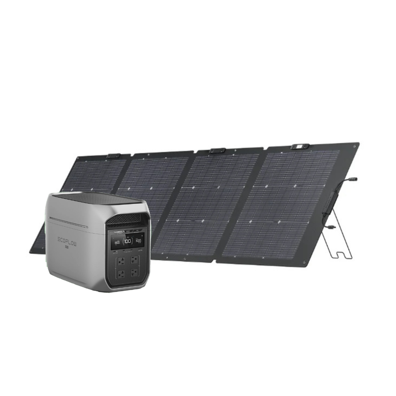 EcoFlow DELTA 3 Max Plus Portable Power Station + 220W solar panel