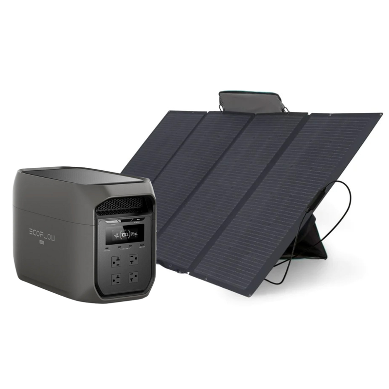 EcoFlow DELTA 3 max Portable Power Station + 400W solar panel