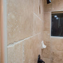 Denizli Beige Antique Pattern Travertine Tile - Full Truckload