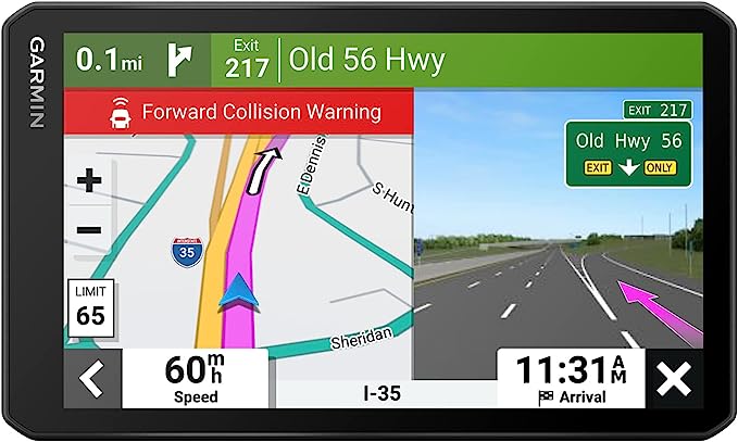 Garmin dezl Cam OTR710 7" GPS Truck Navigator with Built-in Dash Cam