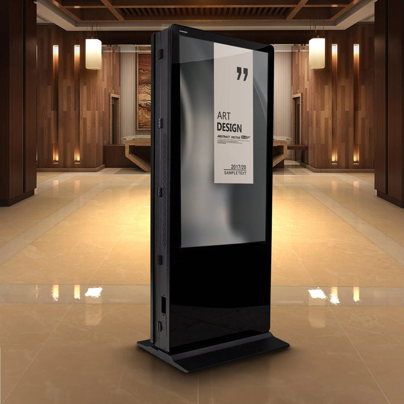 Kiosco digital USB de pantalla doble LEDscopic 4K