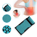 Drip Sweat Lotus Acupressure Mat and Pillow Set for Full-Body Therapy