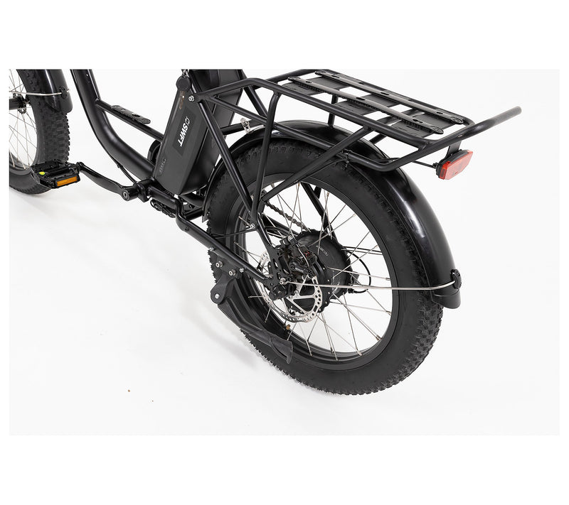 Bicicleta eléctrica SWFT VX de cuadro bajo, color negro