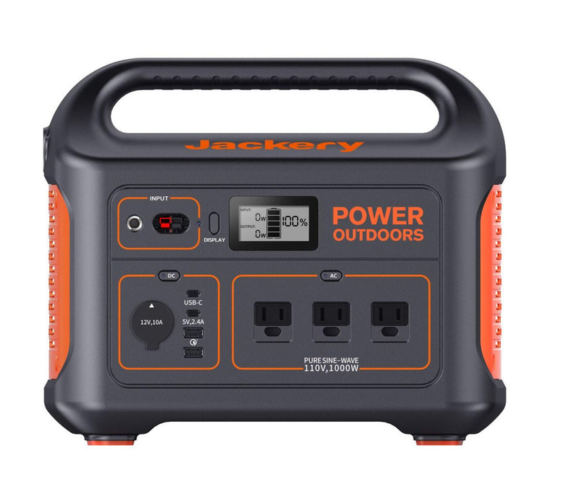 Jackery E880 Pro Portable Power Station + 100W Solar Panel Mini