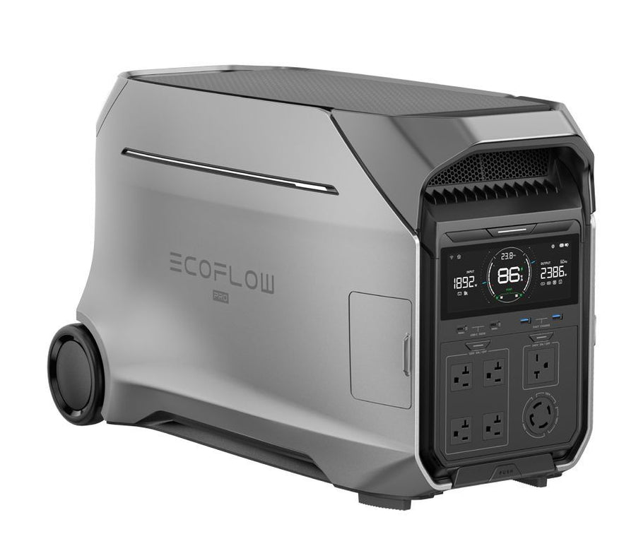 EcoFlow DELTA Pro 3 Portable Power Station + Smart Generator 4000
