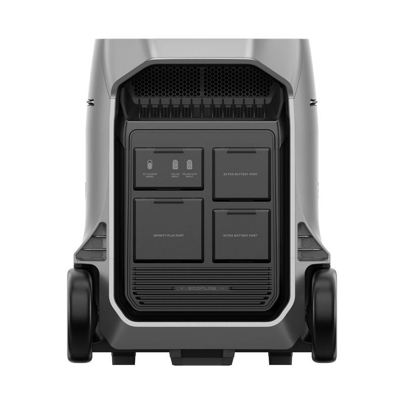 Central eléctrica portátil EcoFlow DELTA Pro 3 + generador inteligente 4000 (combustible dual) 