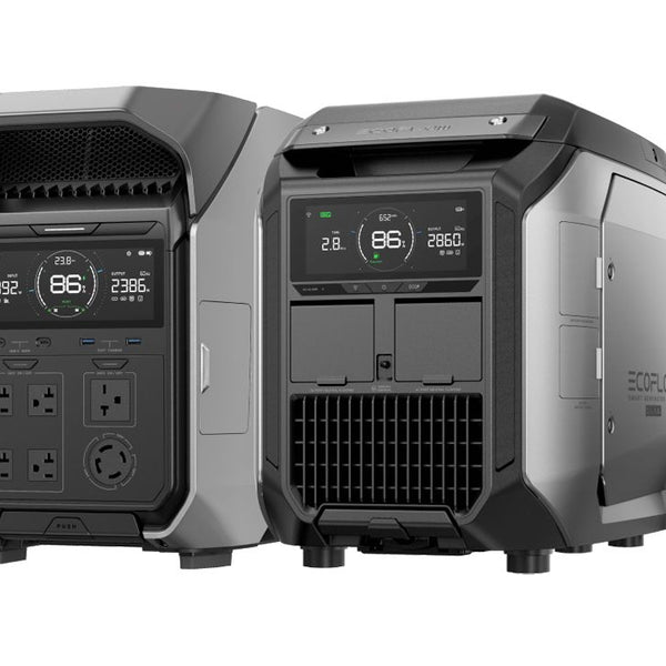 EcoFlow DELTA Pro 3 Portable Power Station + Smart Generator 4000