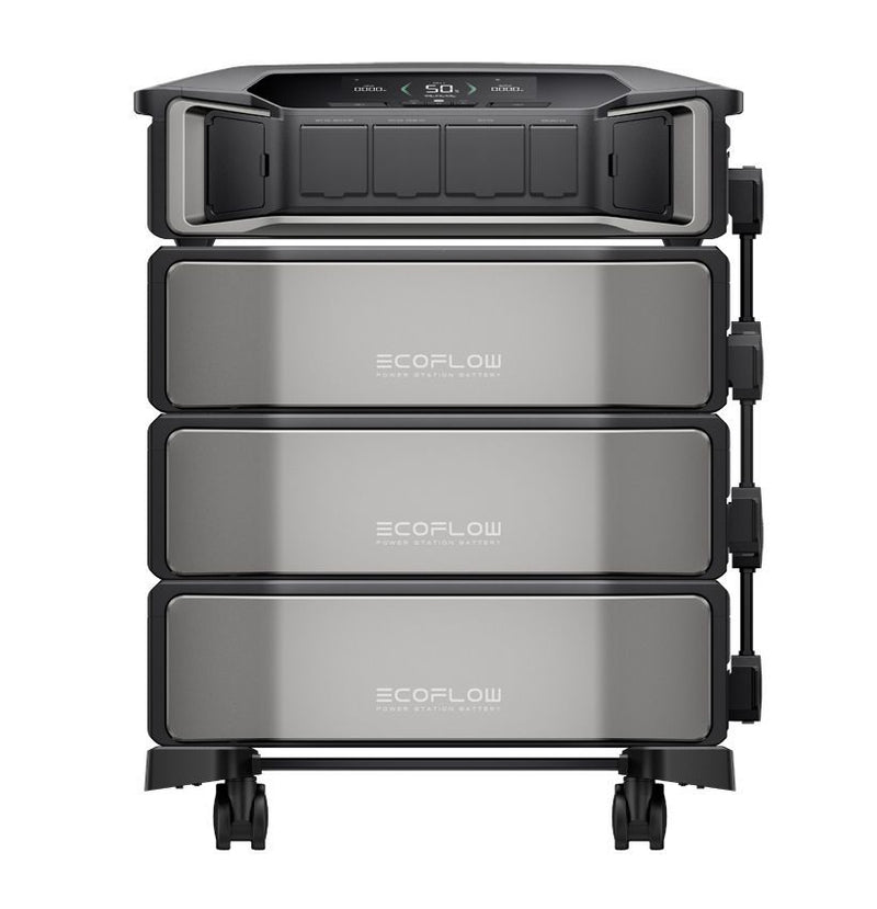 Special Bundle: Ecoflow Delta Pro Ultra Power Station & Battery Expansion - 18.4 kWh storage - with 6x 400W Rigid Solar Panels