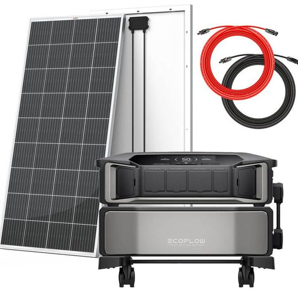 Ecoflow Delta Pro Ultra Powerstation - With 2x 200W Rich Solar Panels