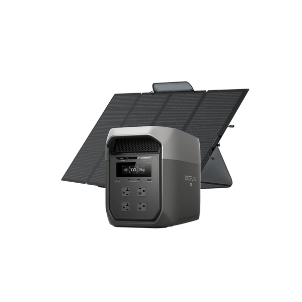 EcoFlow DELTA 3 max Portable Power Station + 400W solar panel