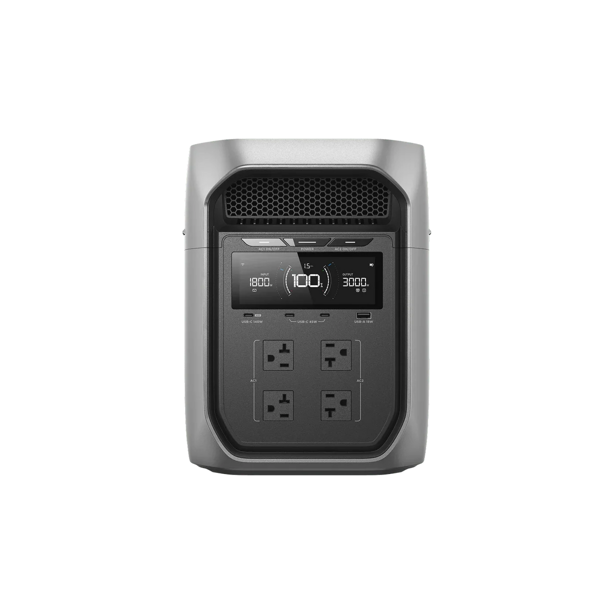 Ecoflow DELTA 3 Max Plus - Silver | Portable Power Station | Wellbots