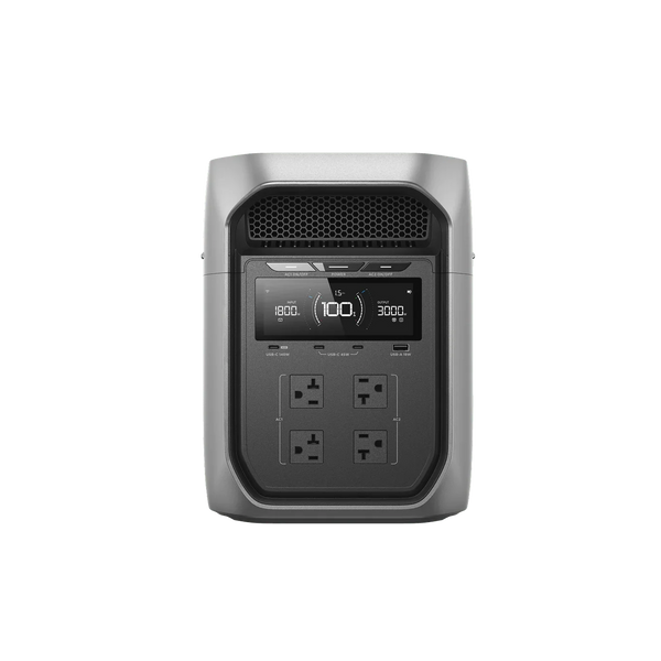 Ecoflow DELTA 3 Max Plus Portable Power Station - Silver