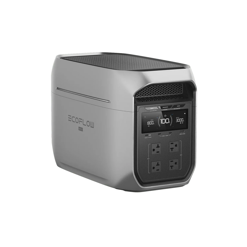 Ecoflow DELTA 3 Max Plus - Silver | Portable Power Station | Wellbots Ecoflow DELTA 3 Max Plus - Silver | Portable Power Station | Wellbots