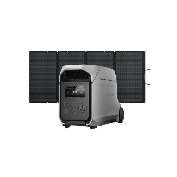 EcoFlow DELTA 3 Ultra Plus Portable Power Station + 400W solar panel
