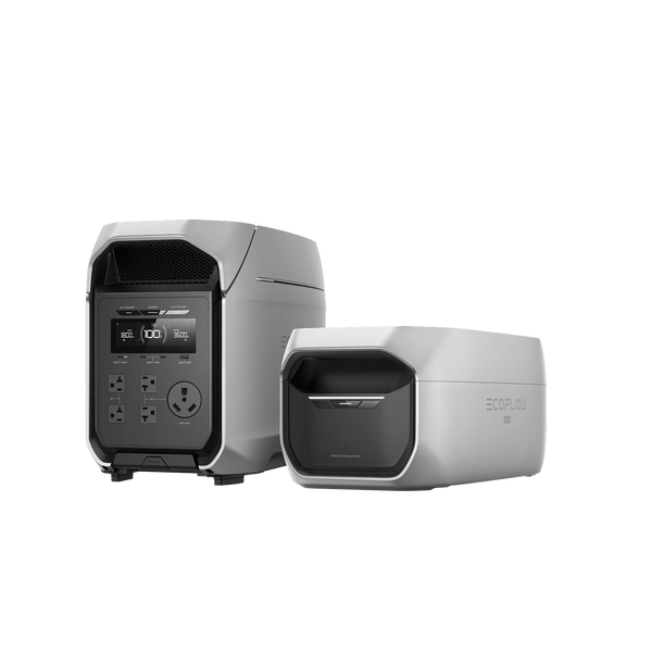 EcoFlow DELTA 3 Ultra Plus Portable Power Station + DELTA 3 Max Plus Extra Battery