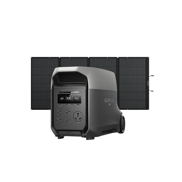 EcoFlow DELTA 3 Ultra Portable Power Station + 400W solar panel