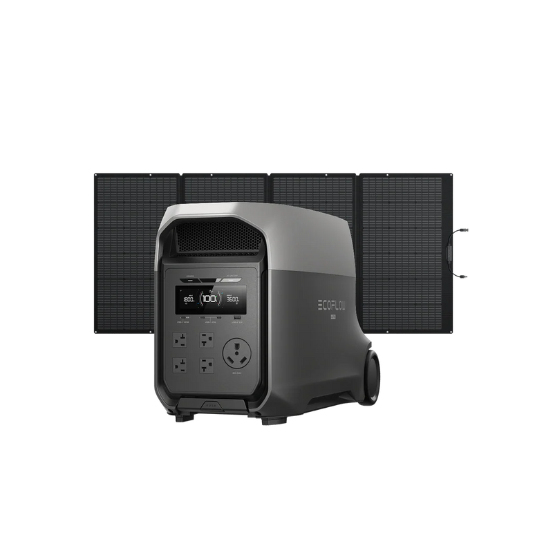EcoFlow DELTA 3 Ultra Portable Power Station + 400W solar panel