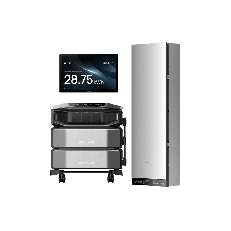 Ecoflow DELTA Pro Ultra X Inverter + DELTA Pro Ultra X Battery x 2 + Smart  Home Panel 3 + FREE Powerinsight 2 Monitor