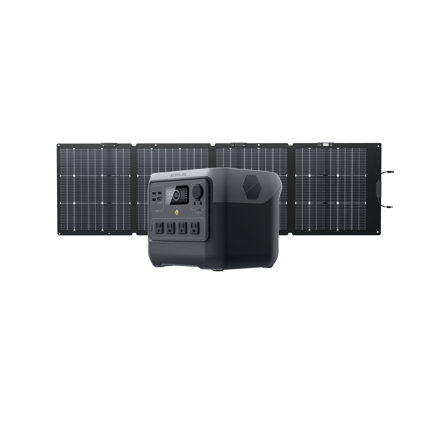 EcoFlow RIVER 2 Pro + 1*110W Portable Solar Panel