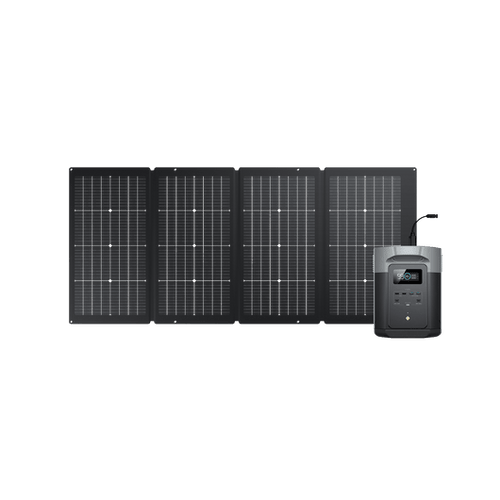 Ecoflow Delta 2 Max Portable Power Station + 220W Solar Panel