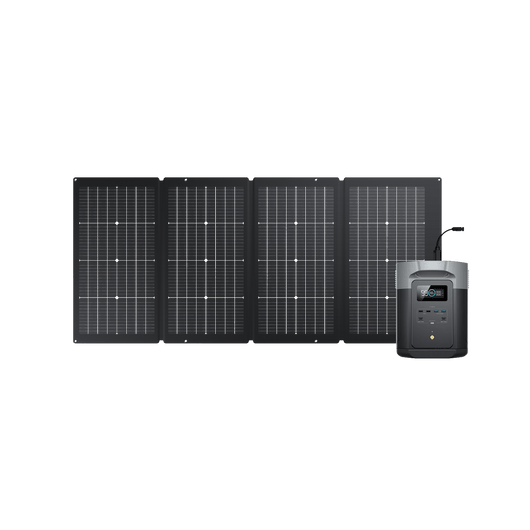 Ecoflow Delta 2 Max Portable Power Station + 220W Solar Panel