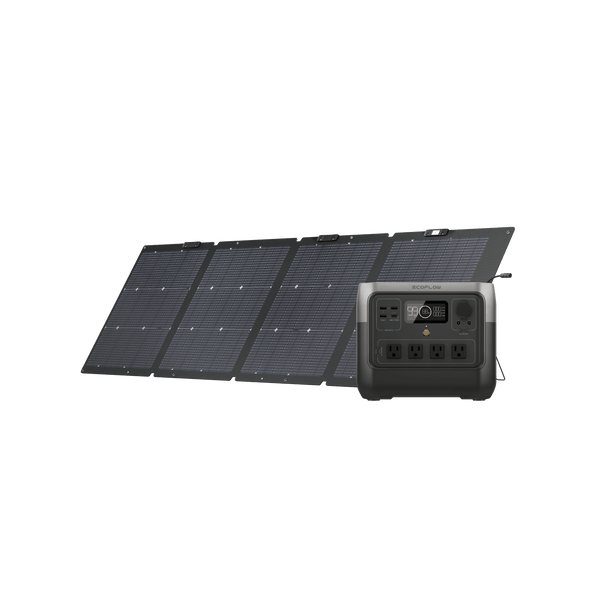EcoFlow RIVER 2 Pro + 1*220W Portable Solar Panel