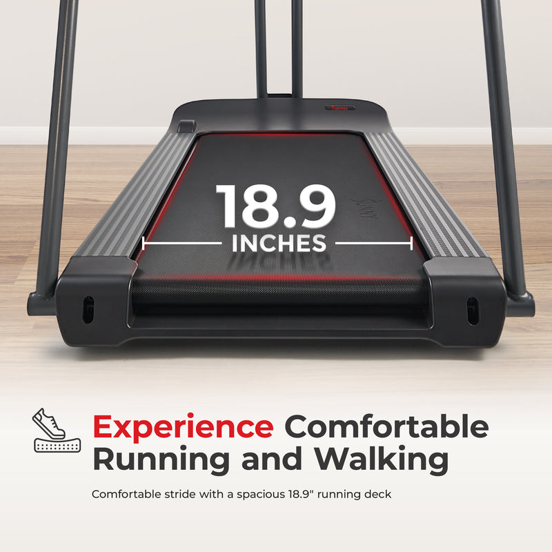 Cinta de correr con pasamanos Sunny Health &amp; Fitness – SF-T722062