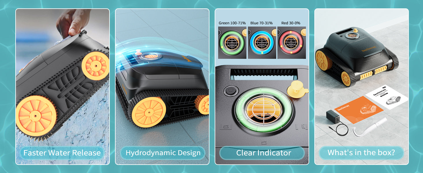 Coasteering Nebula SP5 Pool Cleaner | Wellbots | Free Shipping