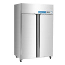 Commercial Reach in Freezer, 2 door 36 Cu.ft Stainless Steel Commercial Reach in Solid door Upright Fan Cooling Freezer