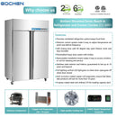 48 Inch 2 Door Garage Fridge Freezer Combo