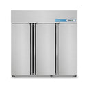 Commercial Reach in Freezer, 3 Door 54 Cu.ft Stainless Steel Commercial Reach in Solid Door Upright Fan Cooling Freezer