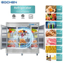 Commercial Reach in Refrigerator, 3 door 72 Cu.ft Stainless Steel Commercial Upright Refrigerator