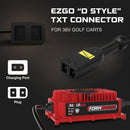 EZGO 36V Golf Cart Charger - TXT - 36V 18A Lithium, LiFePO4, Lead Acid, AGM